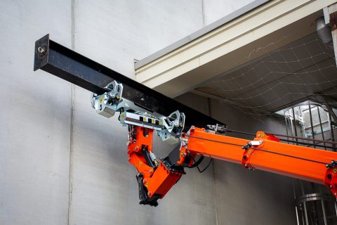 Palkki/putki manipulaattori